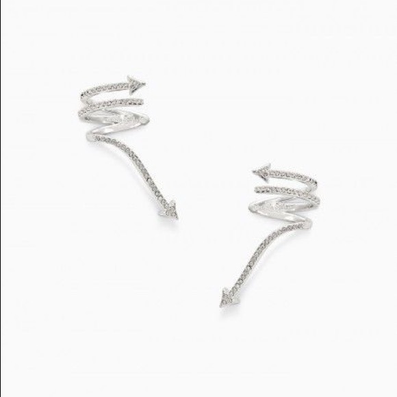 Pavé Arrow Ear Cuffs - Picture 3 of 3